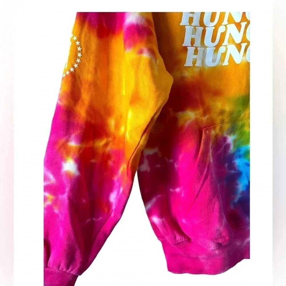 COLORTONE | Vibrant Tie & Dye Colortone Hungover Hoodie Size S (NWOT) - Picture 4 of 10